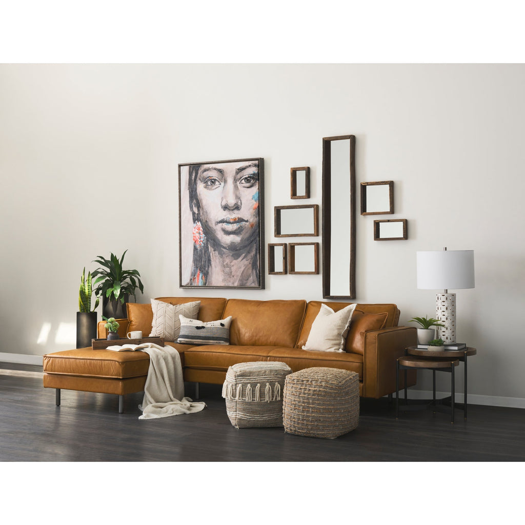 Mercana Binita 16" x 16" x 16" Pouf