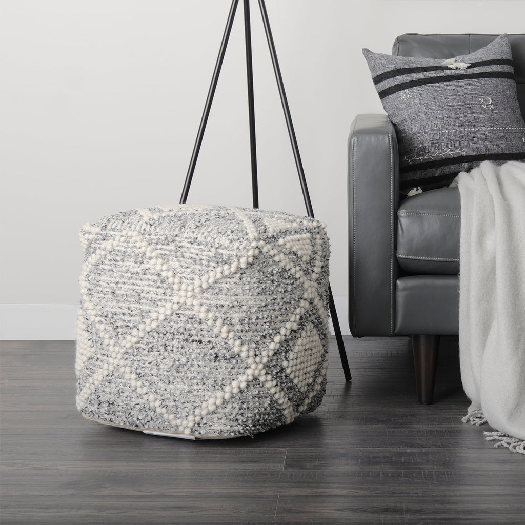 Mercana Ekiya 16" x 16" x 16" Pouf