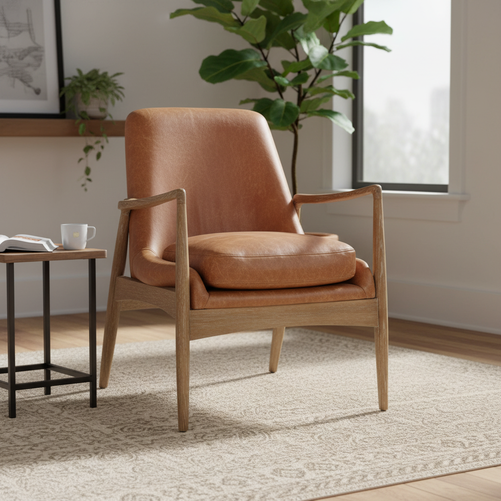 Mercana Westan 26.6" x 27.8" x 32.3" Fabric Side Chair