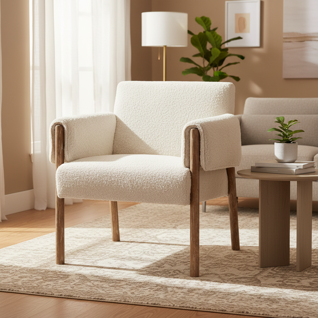 Mercana Ashton 28.5" x 29.7" x 31.5" Fabric Side Chair