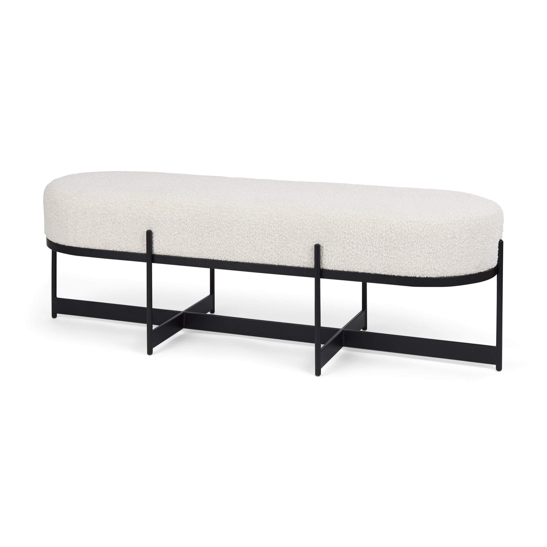 Mercana Amelia 18" x 55" x 18" Upholstered Bench