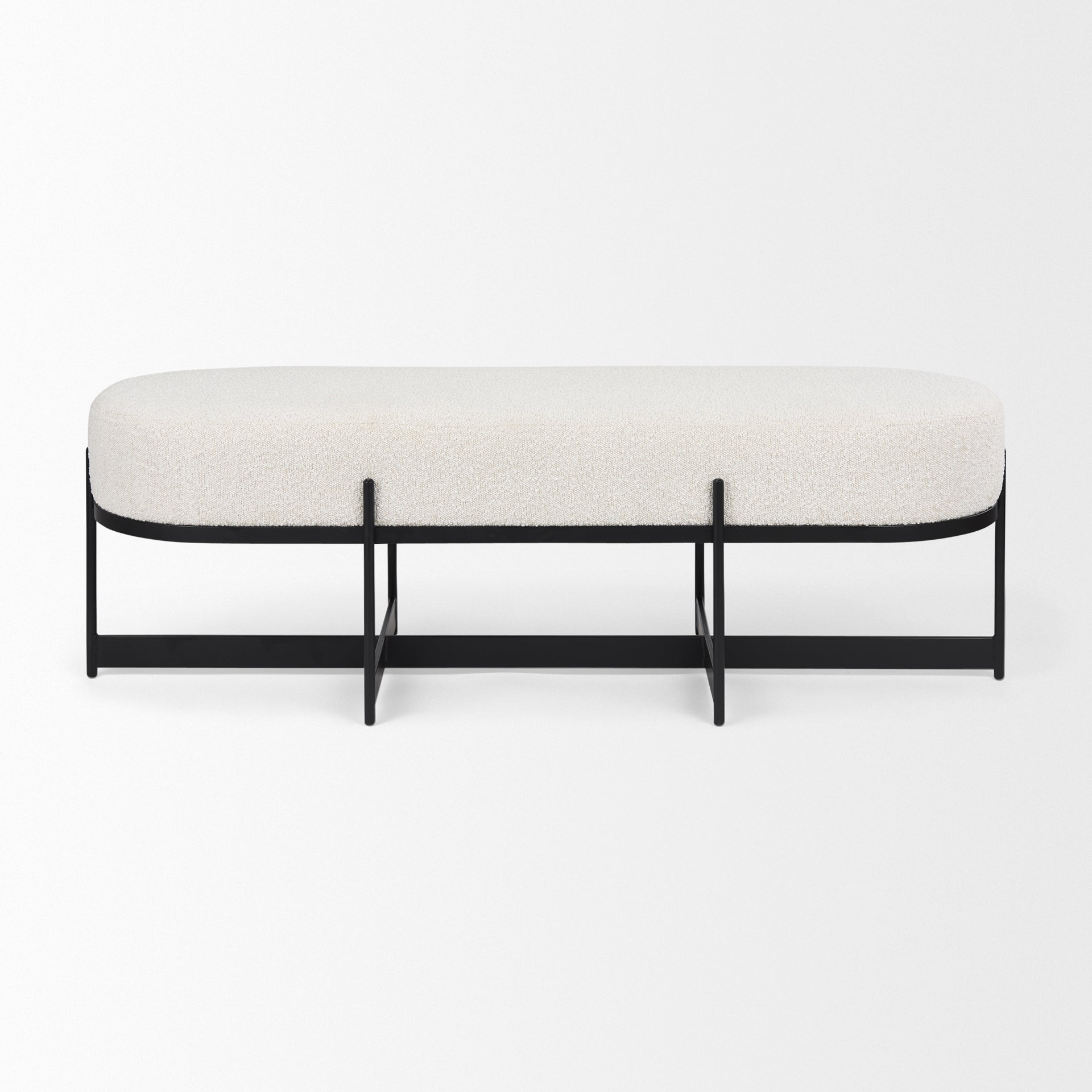 Mercana Amelia 18" x 55" x 18" Upholstered Bench