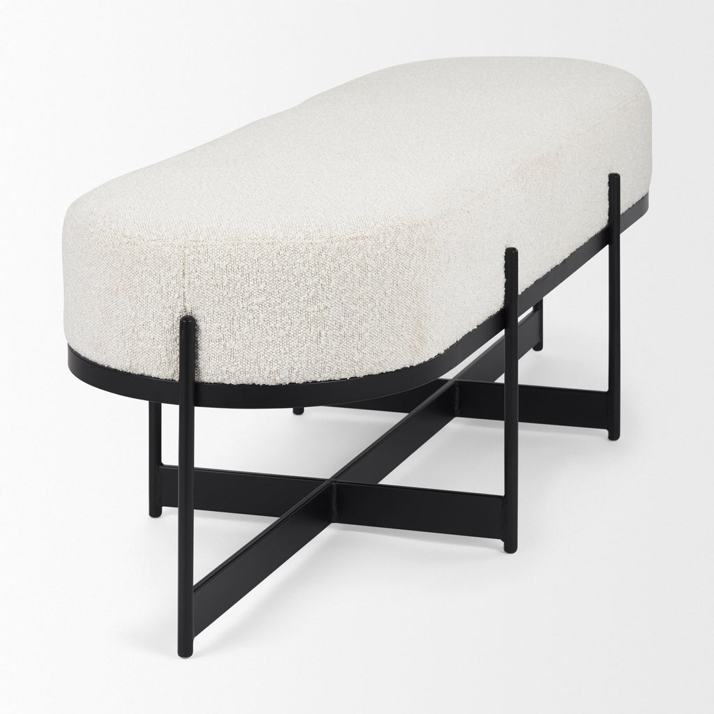 Mercana Amelia 18" x 55" x 18" Upholstered Bench