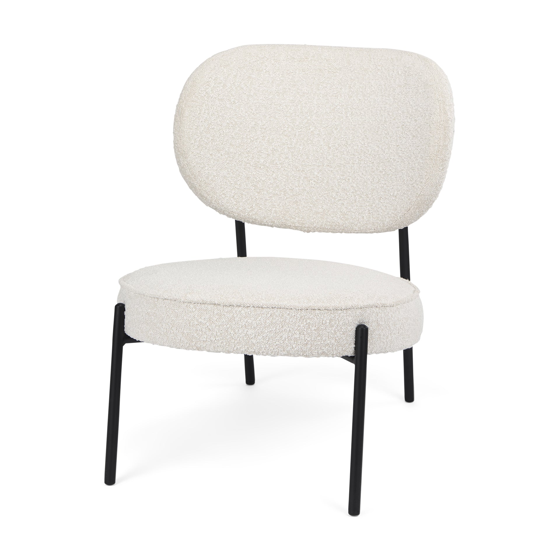 Mercana Amelia 21.3" x 21.3" x 30.3" Fabric Side Chair