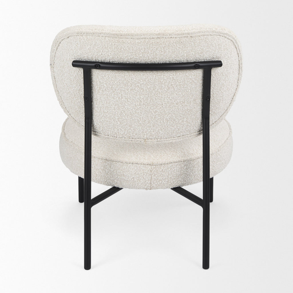 Mercana Amelia 21.3" x 21.3" x 30.3" Fabric Side Chair