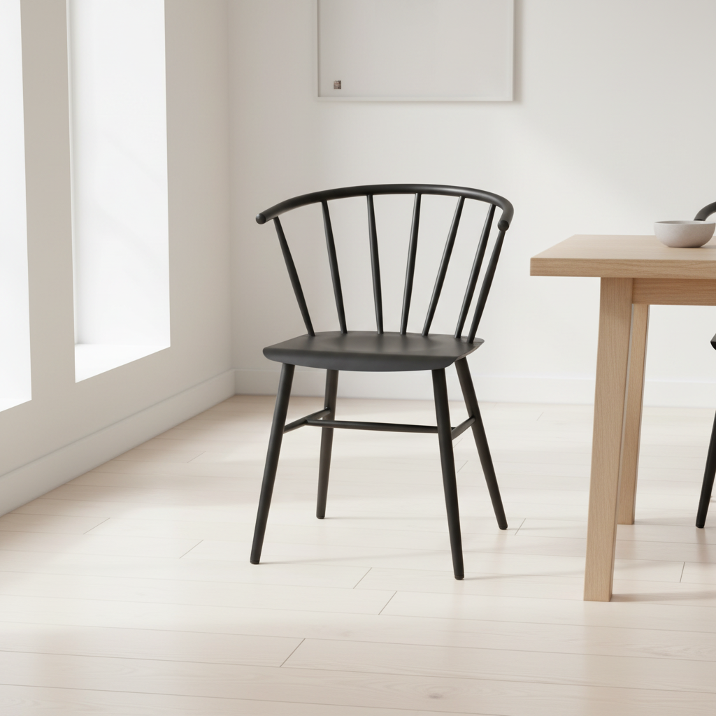 Mercana Colin 21.3" x 21.3" x 30.3" Metal Dining Chair