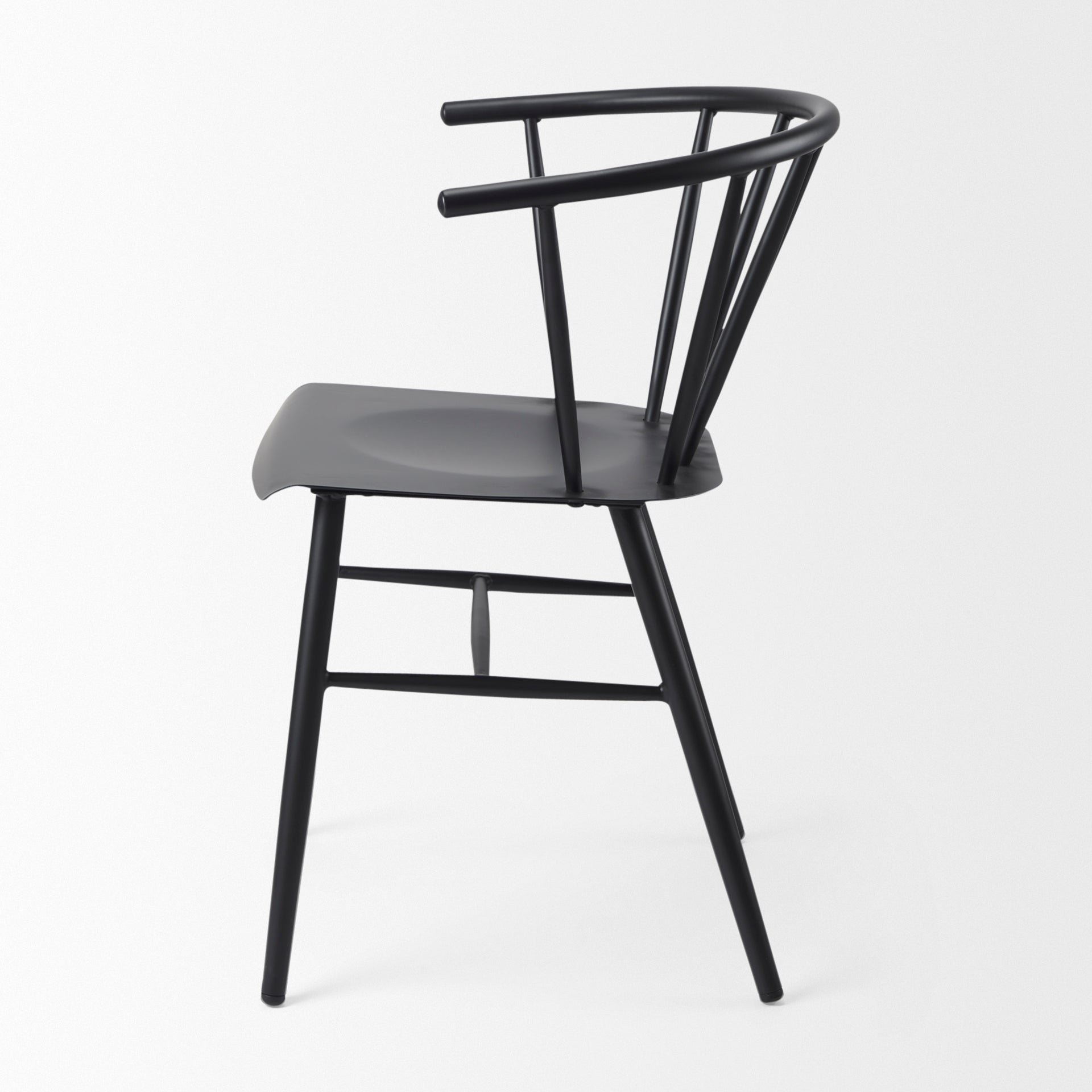 Mercana Colin 21.3" x 21.3" x 30.3" Metal Dining Chair