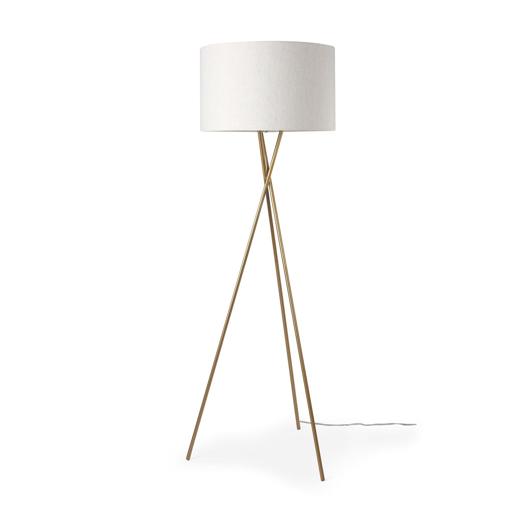 Mercana Ambrose 20" x 20" x 61.8" Metal Floor Lamp