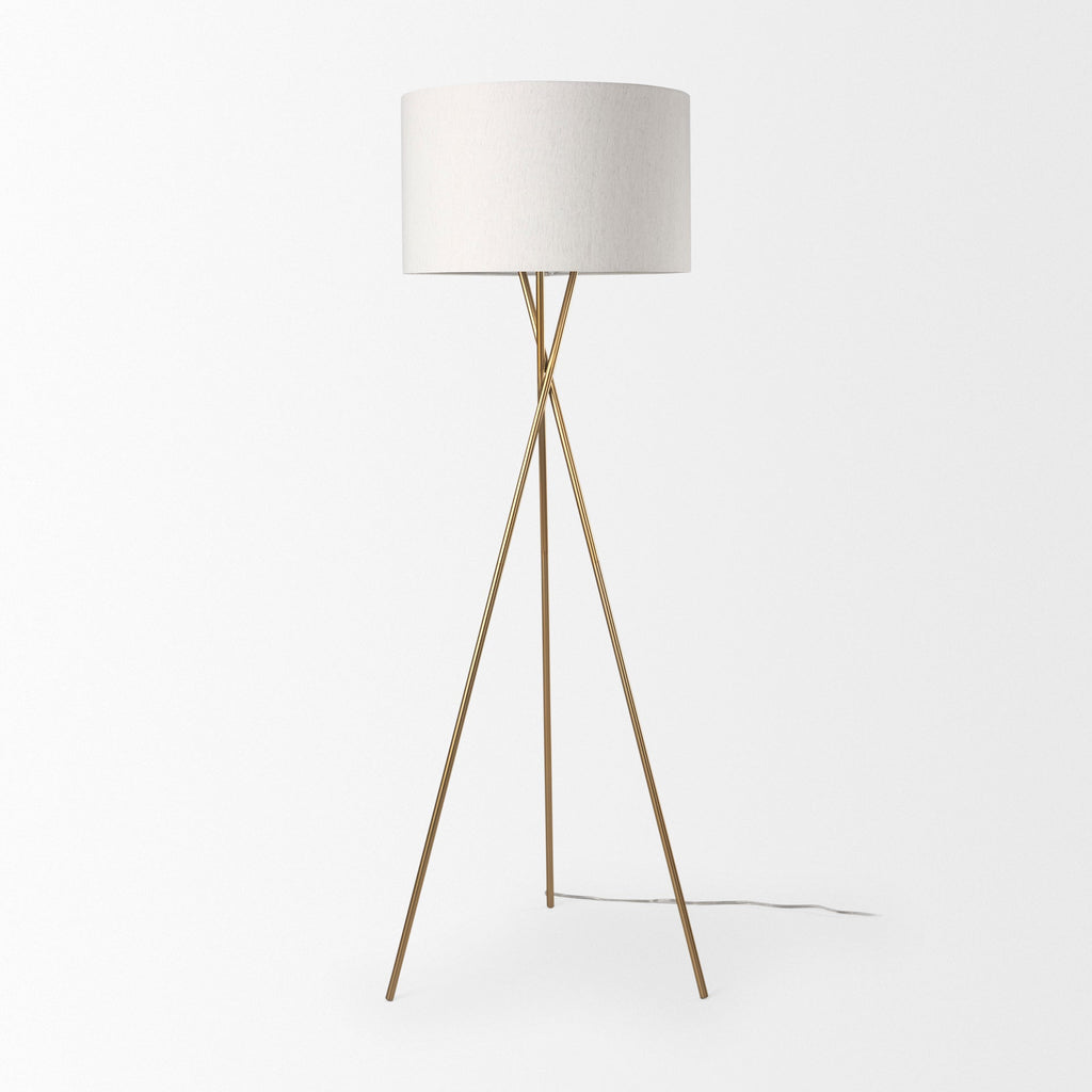 Mercana Ambrose 20" x 20" x 61.8" Metal Floor Lamp