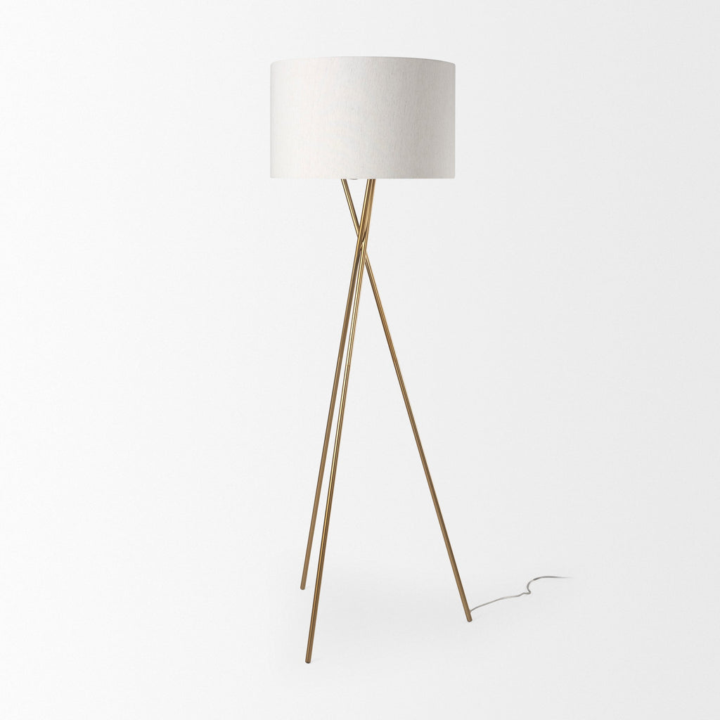 Mercana Ambrose 20" x 20" x 61.8" Metal Floor Lamp