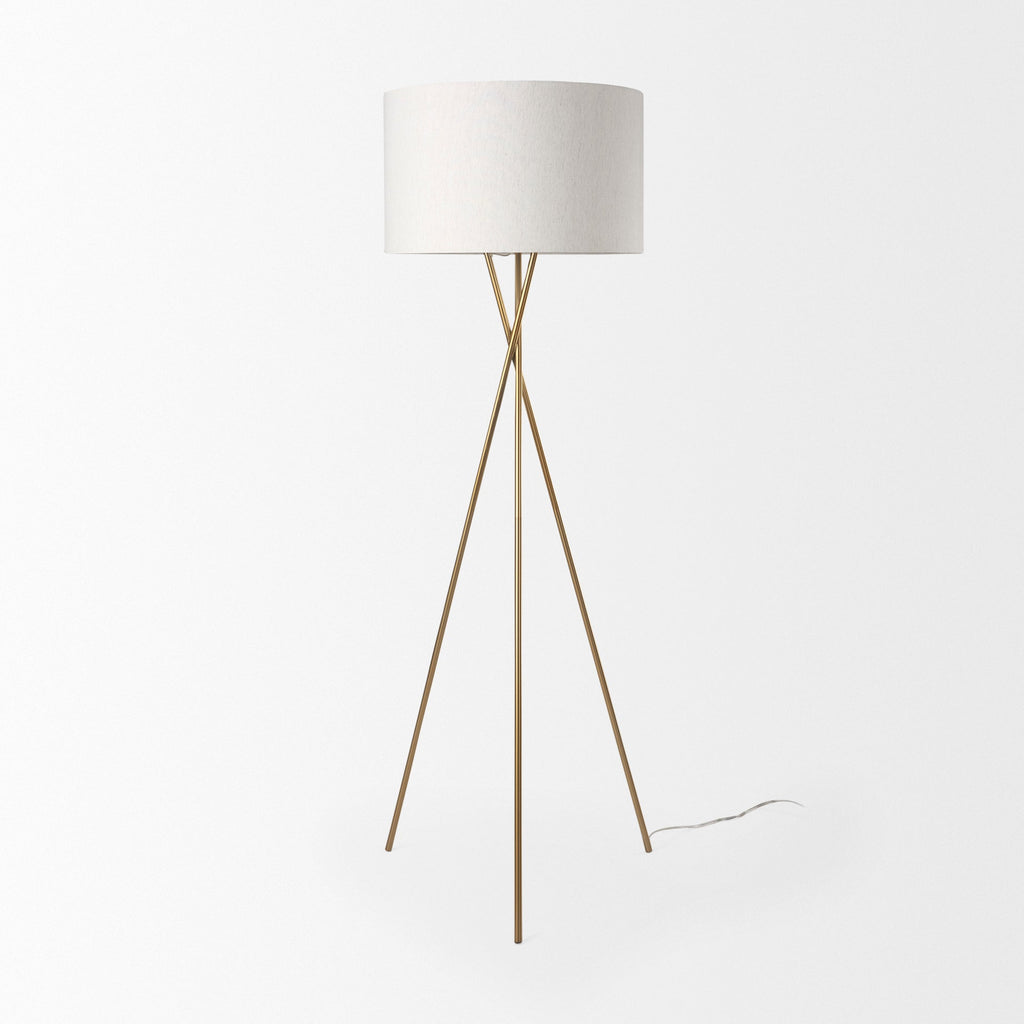 Mercana Ambrose 20" x 20" x 61.8" Metal Floor Lamp