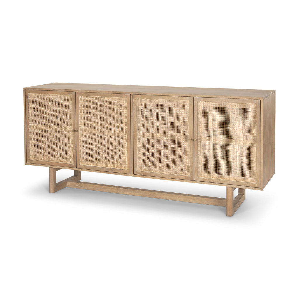 Mercana Grier 72" x 18.8" x 31.5" Solid Wood Sideboard