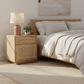 Mercana Grier 19" x 19" x 21" Solid Wood Side Table