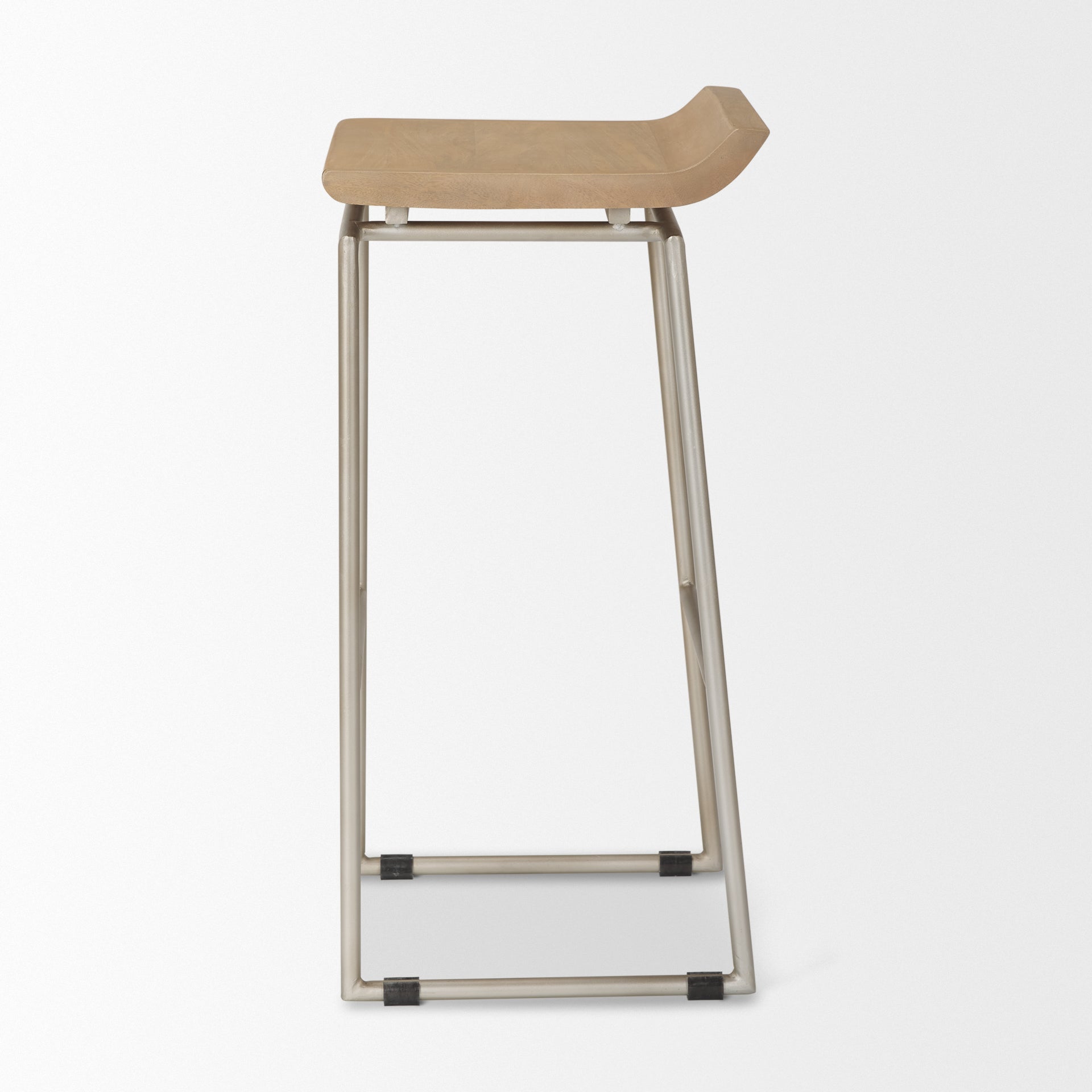 Mercana Givens 14" x 15.5" x 32" Metal Bar Stool