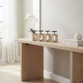 Mercana Cambie 29" x 6" x 9" Solid Wood Candle Holder