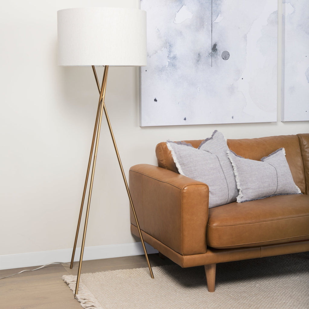 Mercana Ambrose 20" x 20" x 61.8" Metal Floor Lamp