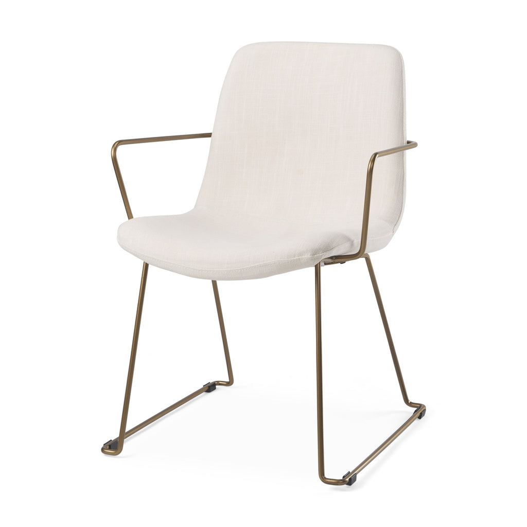 Mercana Sawyer 22.4" x 24.8" x 34.6" Metal Dining Chair (Set of 2)
