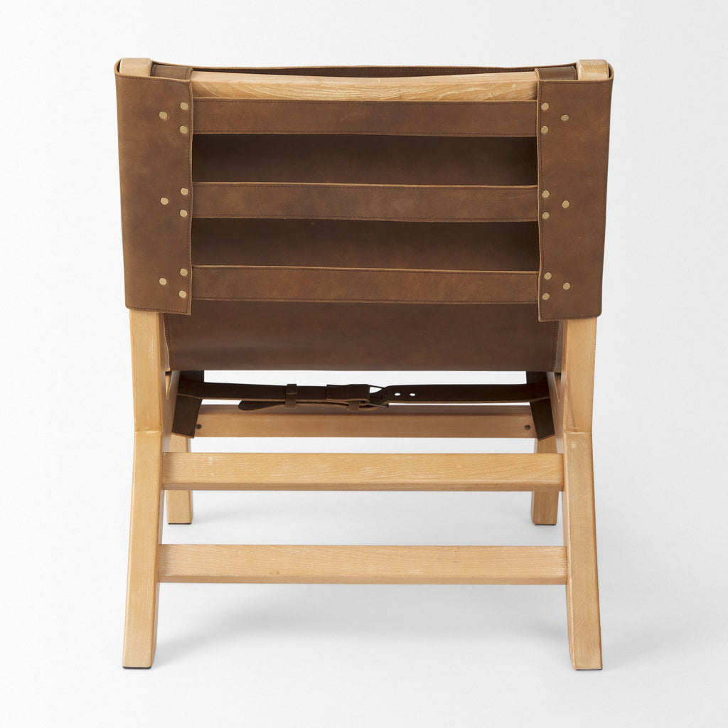 Mercana Elodie 24.4" x 31.9" x 30.7" Solid Wood Side Chair