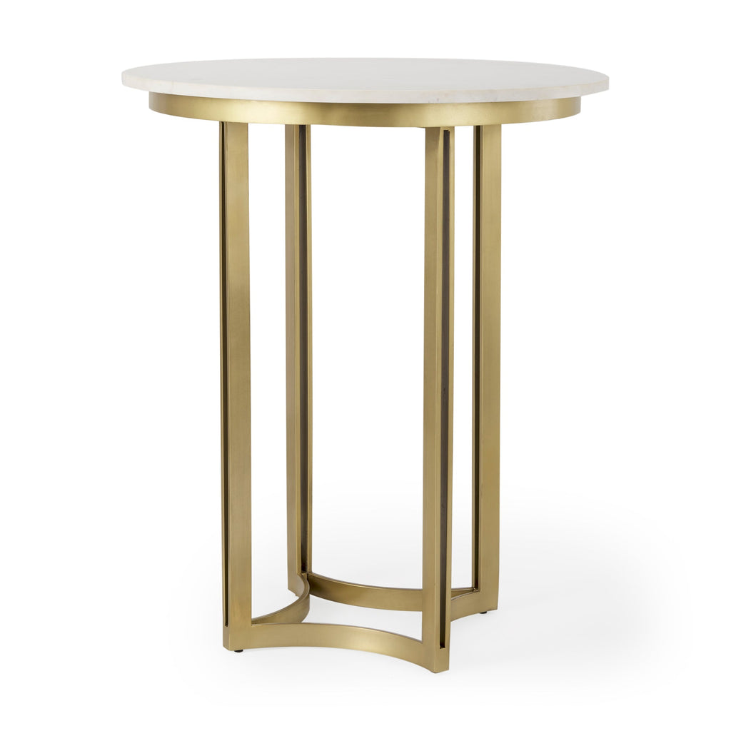 Mercana Tanner 32" x 32" x 36" Metal Dining Table