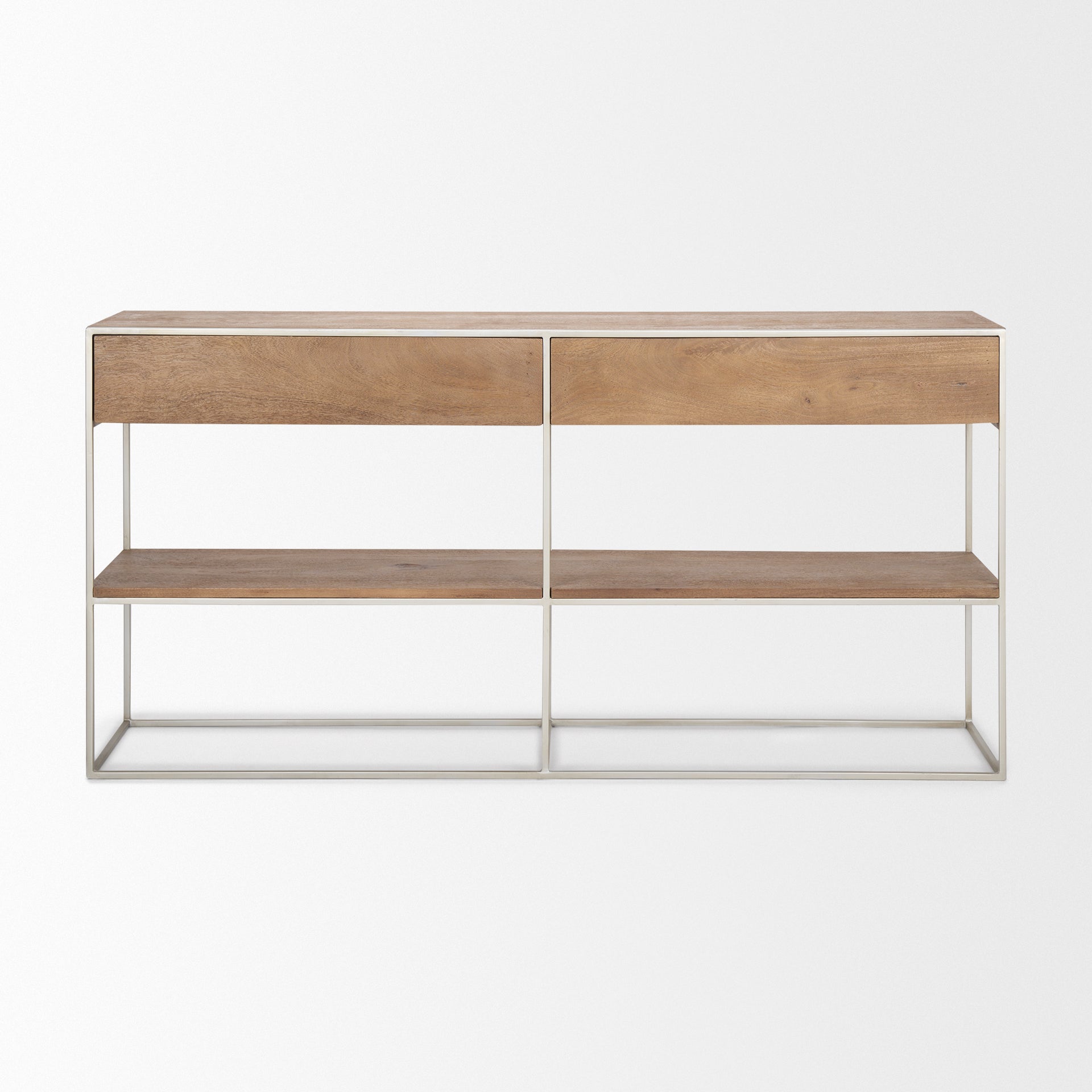 Mercana Morris 63" x 15" x 31" Wood Console Table