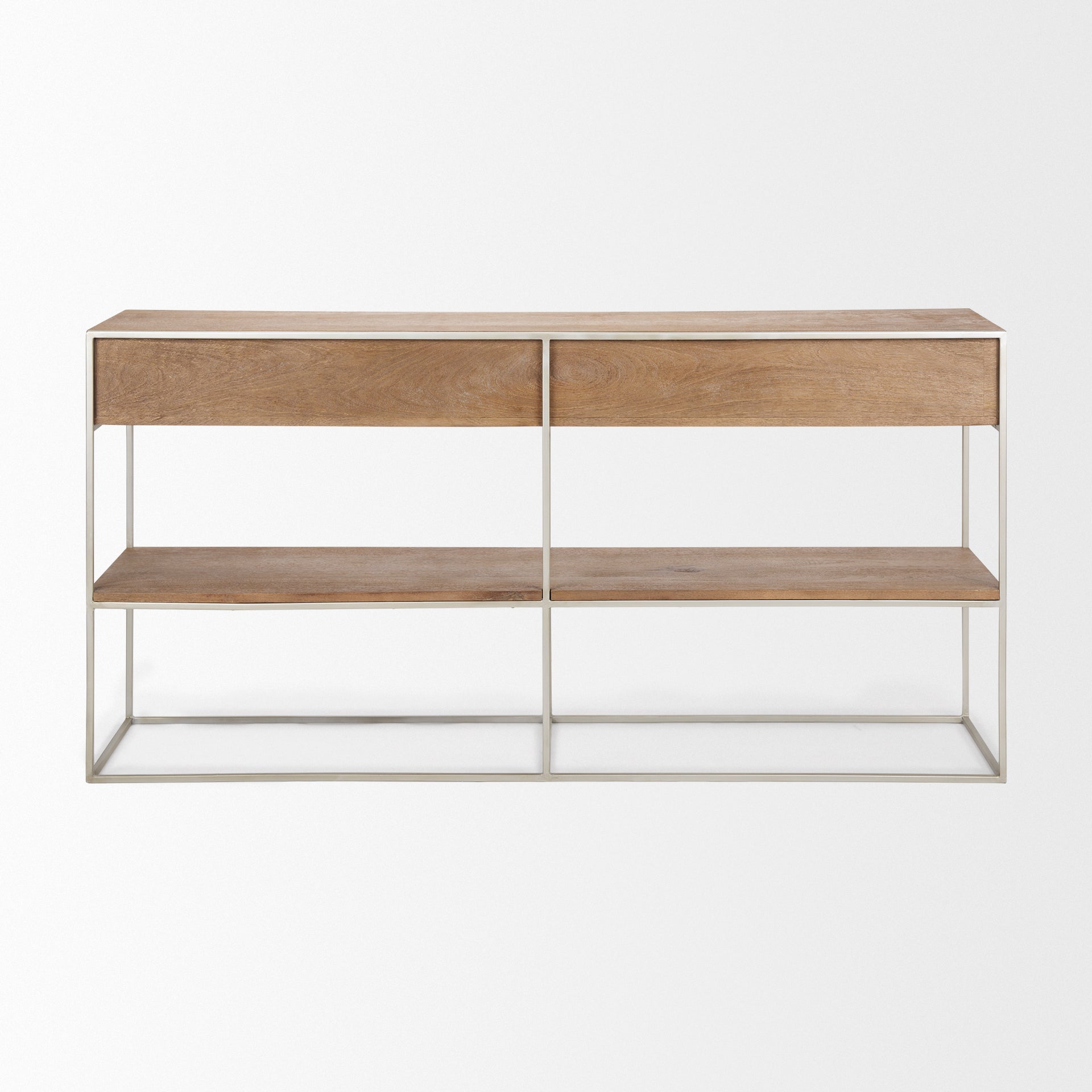 Mercana Morris 63" x 15" x 31" Wood Console Table