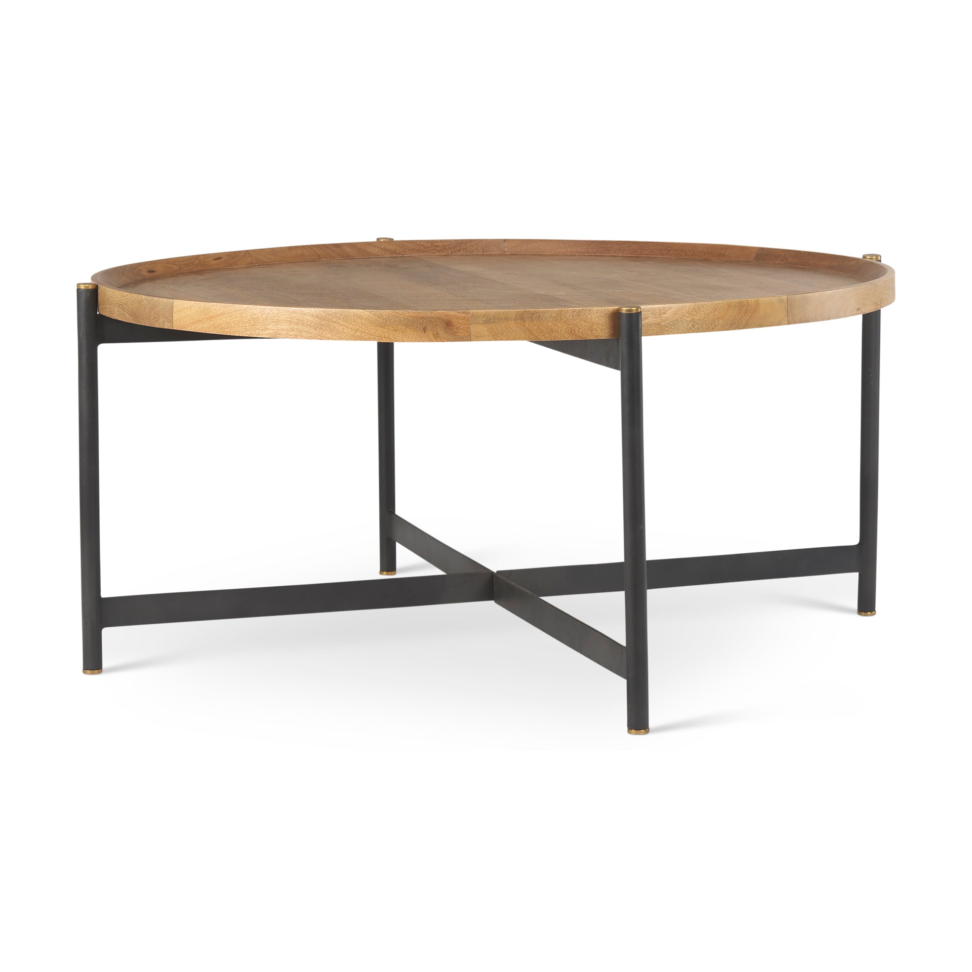Mercana Marquisa 42" x 42" x 19" Solid Wood Coffee Table