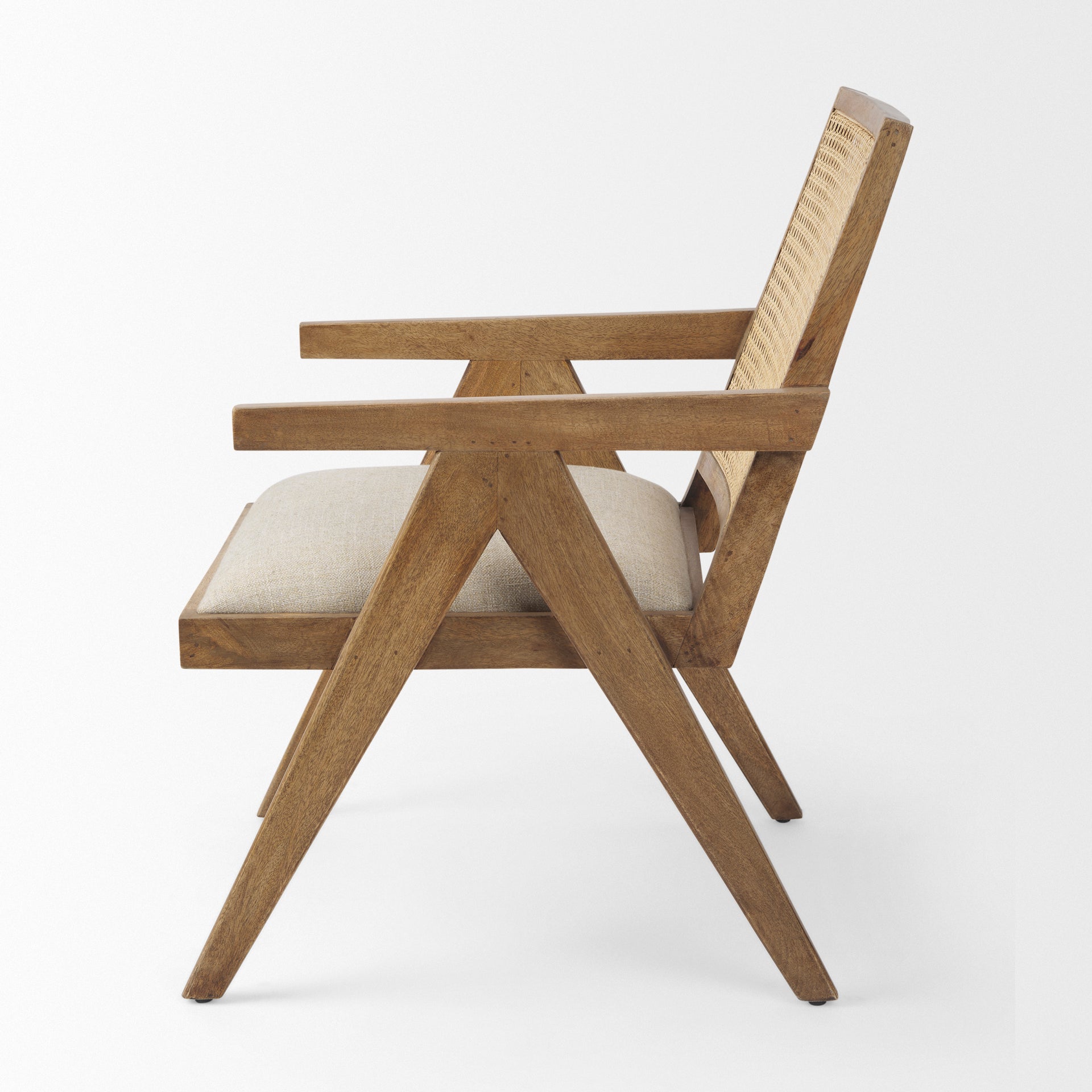 Mercana Donna 21.7" x 21.7" x 29.5" Solid Wood Side Chair