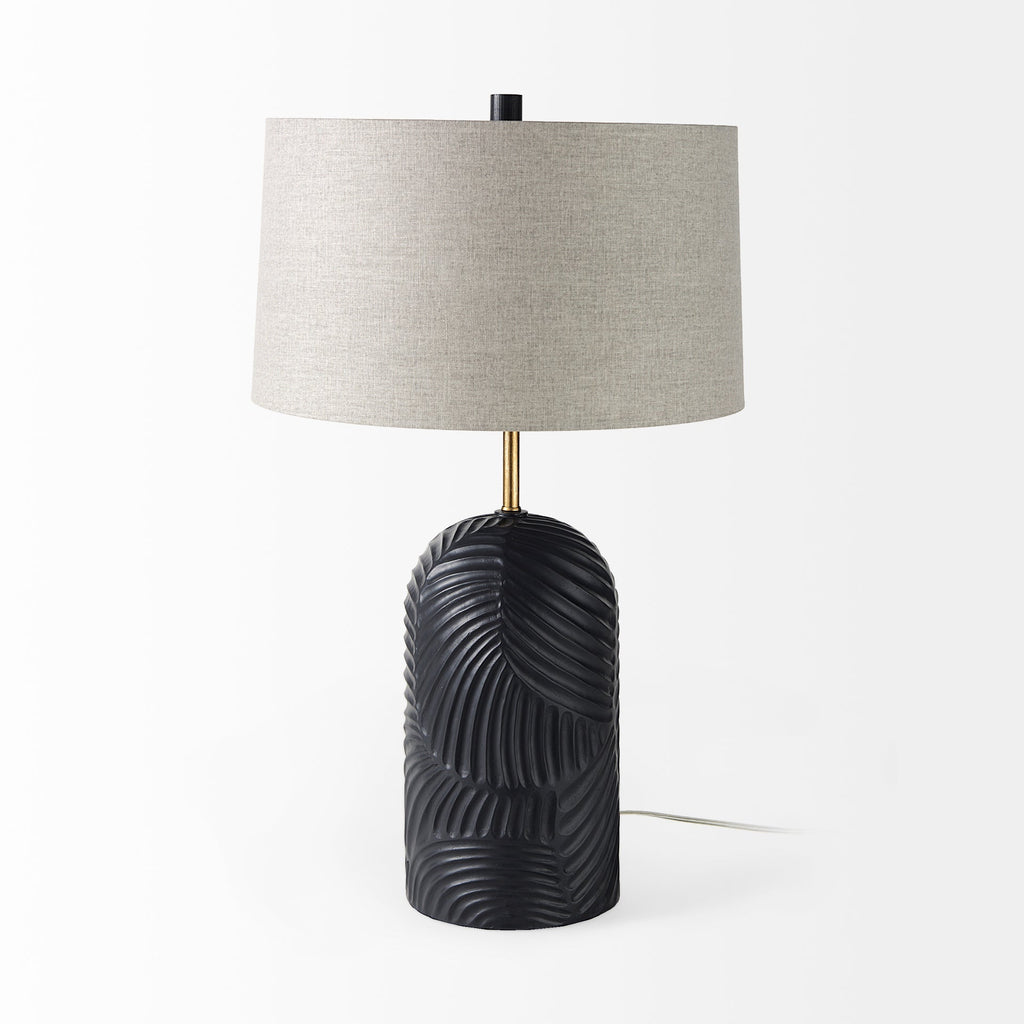 Mercana Quinn 18" x 18" x 28.8" Resin Table Lamp