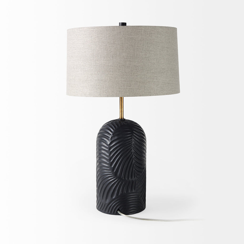 Mercana Quinn 18" x 18" x 28.8" Resin Table Lamp