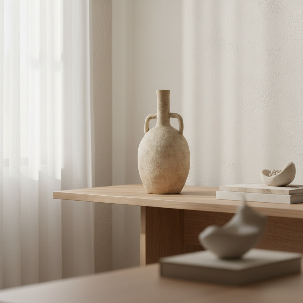Mercana Zenni 6.1" x 6.1" x 12" Ceramic Vase