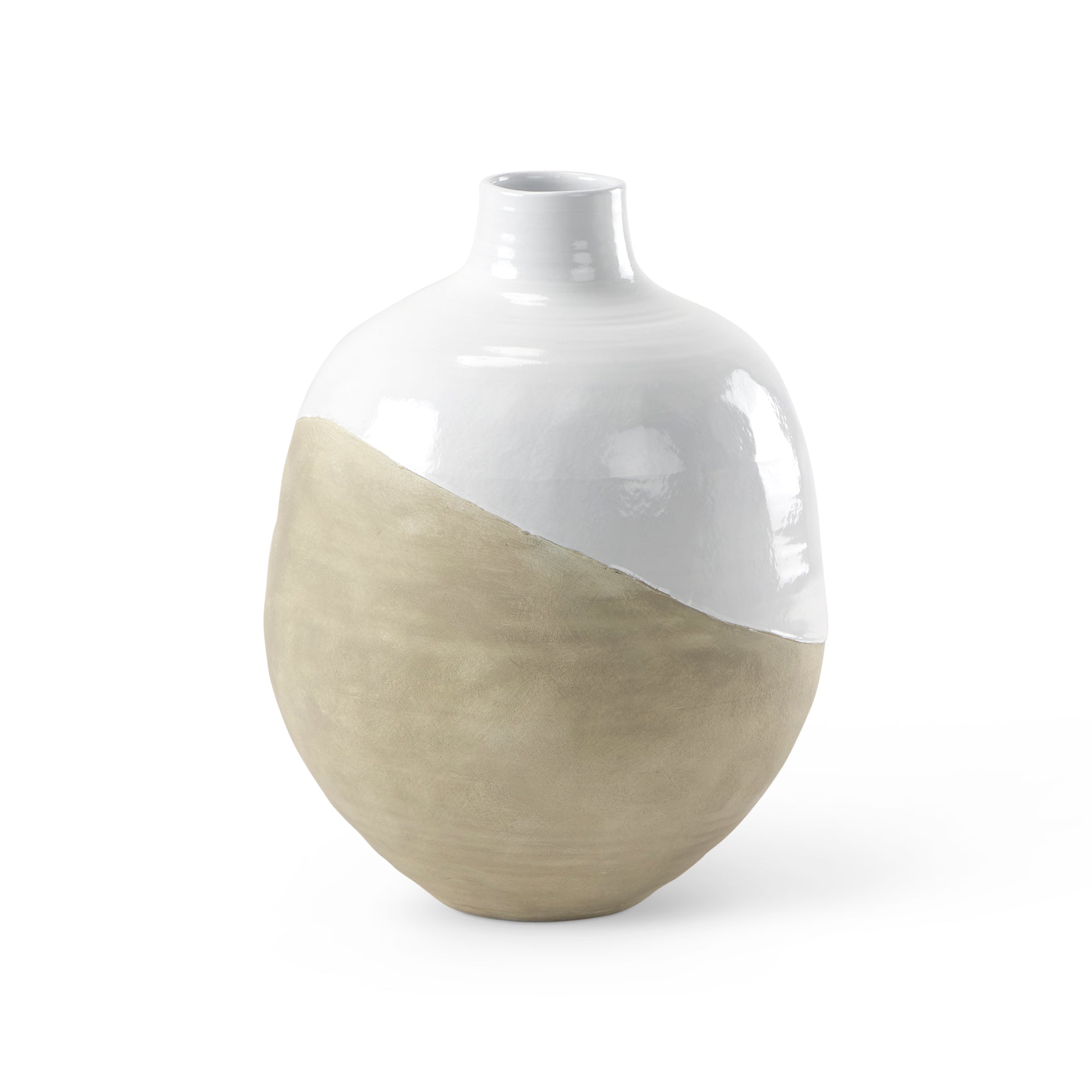 Mercana Amos 18.5" x 18.5" x 24.4" Ceramic Floor Vase