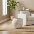 Mercana Misha 25.2" x 25.2" x 22.4" Ceramic Floor Vase
