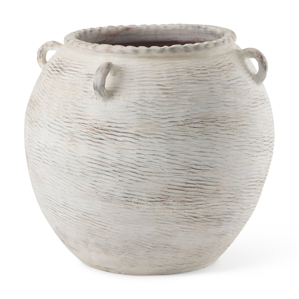 Mercana Misha 25.2" x 25.2" x 22.4" Ceramic Floor Vase