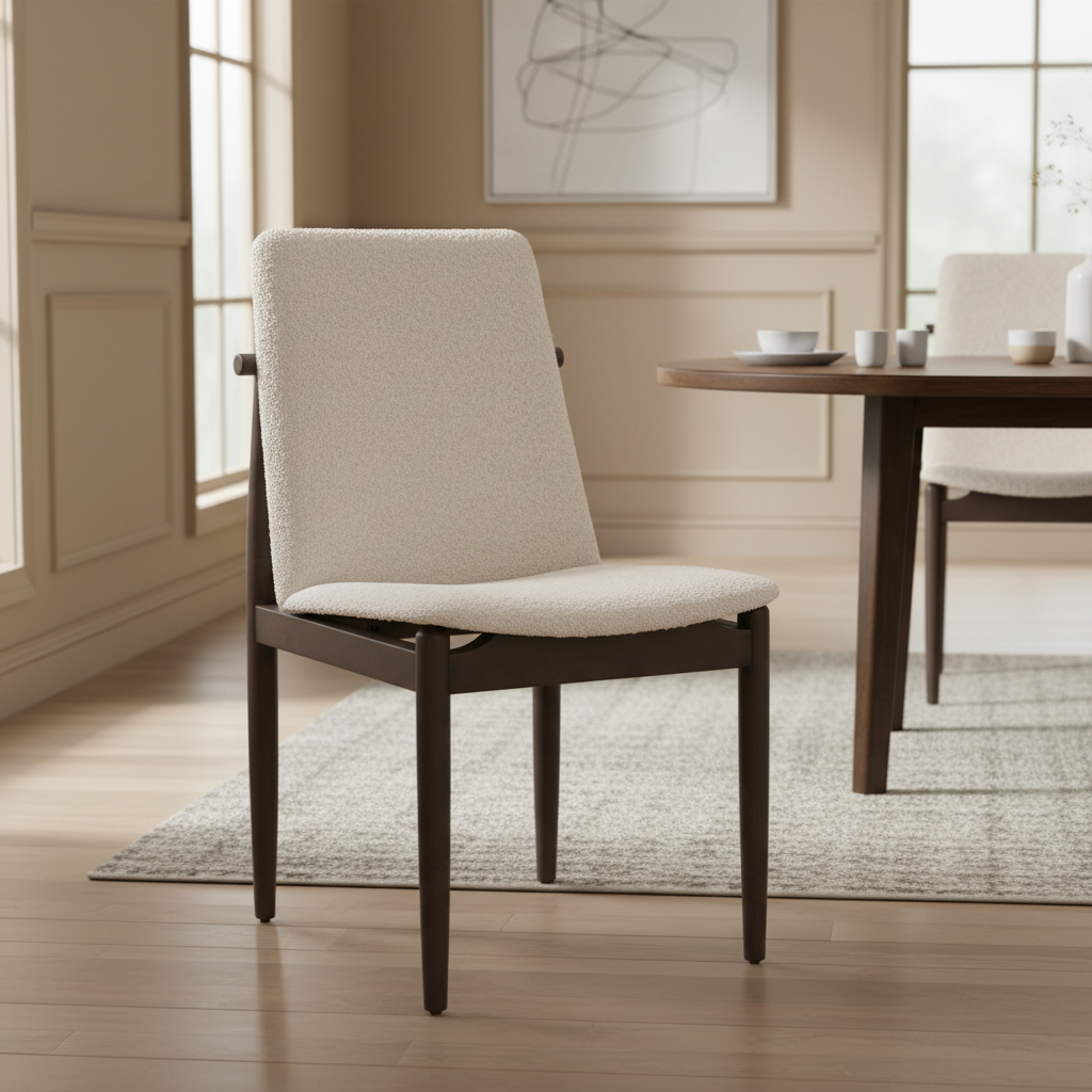 Mercana Cavett 18" x 25" x 33.5" Fabric Dining Chair
