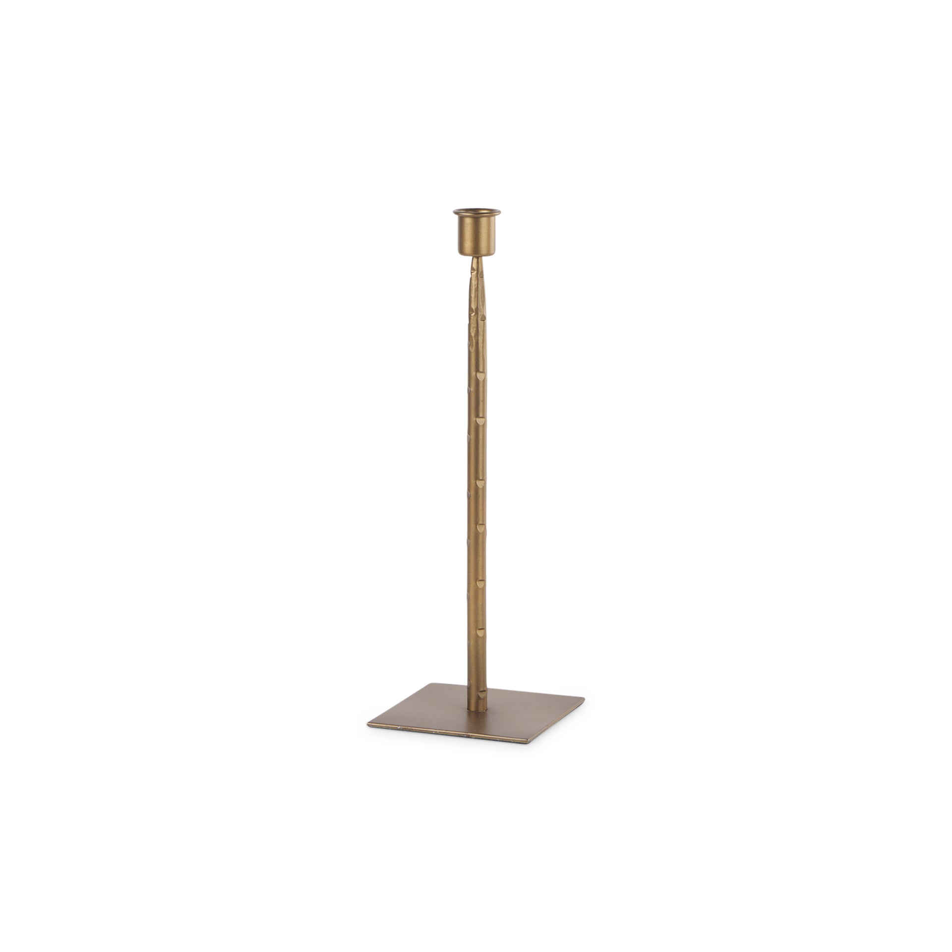 Mercana Porter 4.5" x 4.5" x 12" Metal Candle Holder