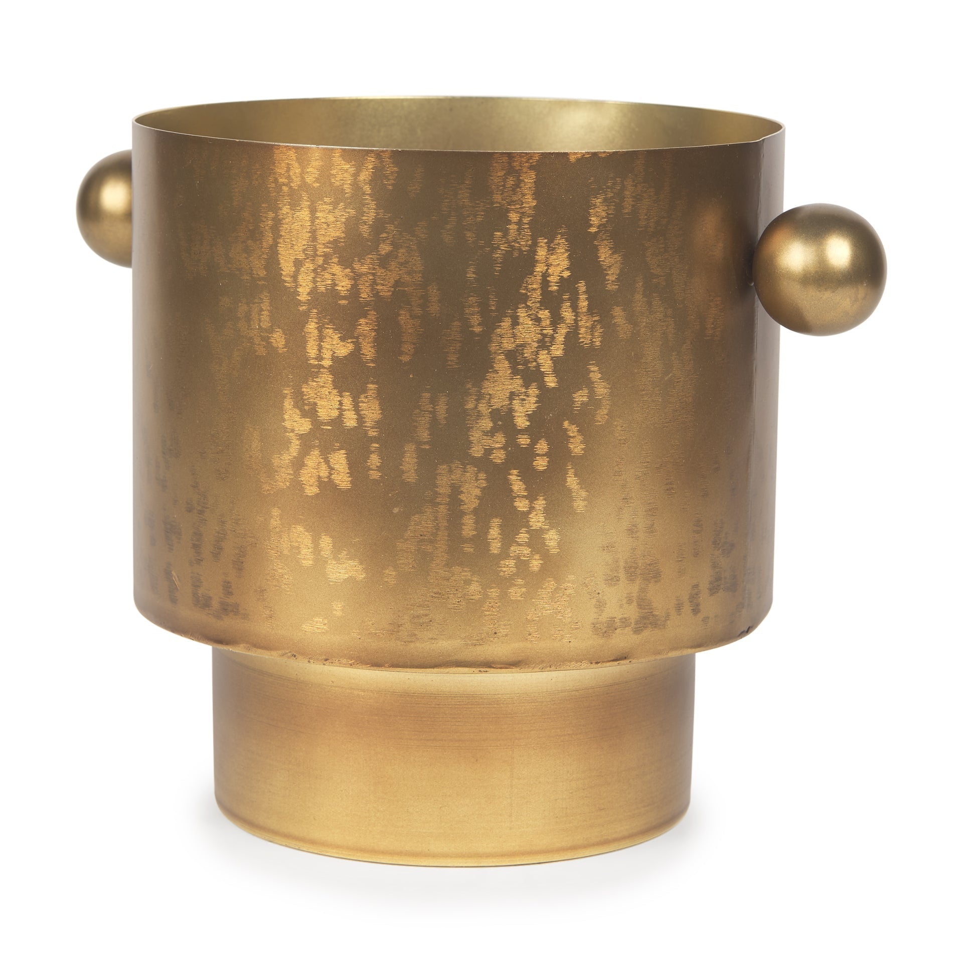 Mercana Juno 11" x 8" x 8.5" Metal Vase