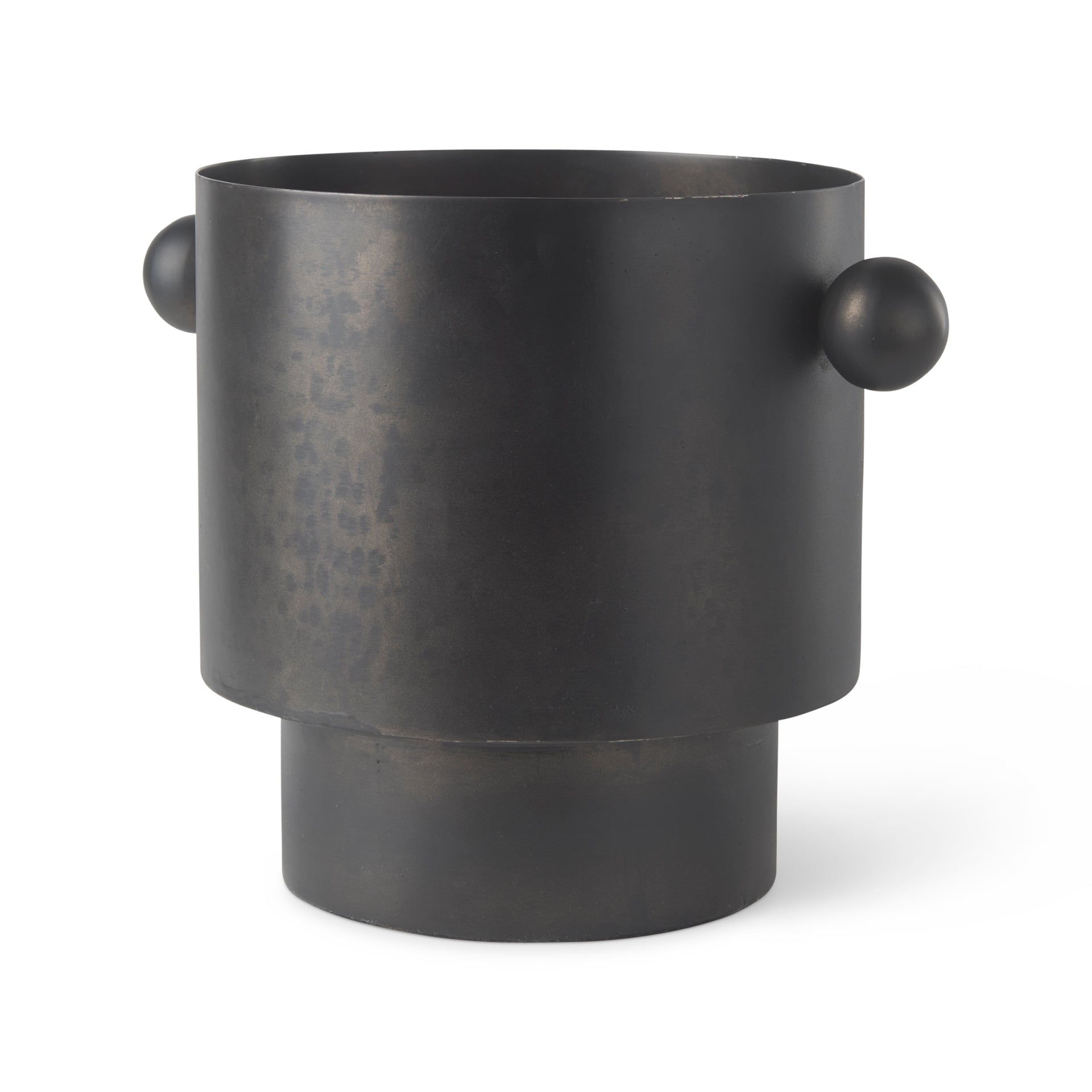 Mercana Juno 11" x 8" x 8.5" Metal Vase