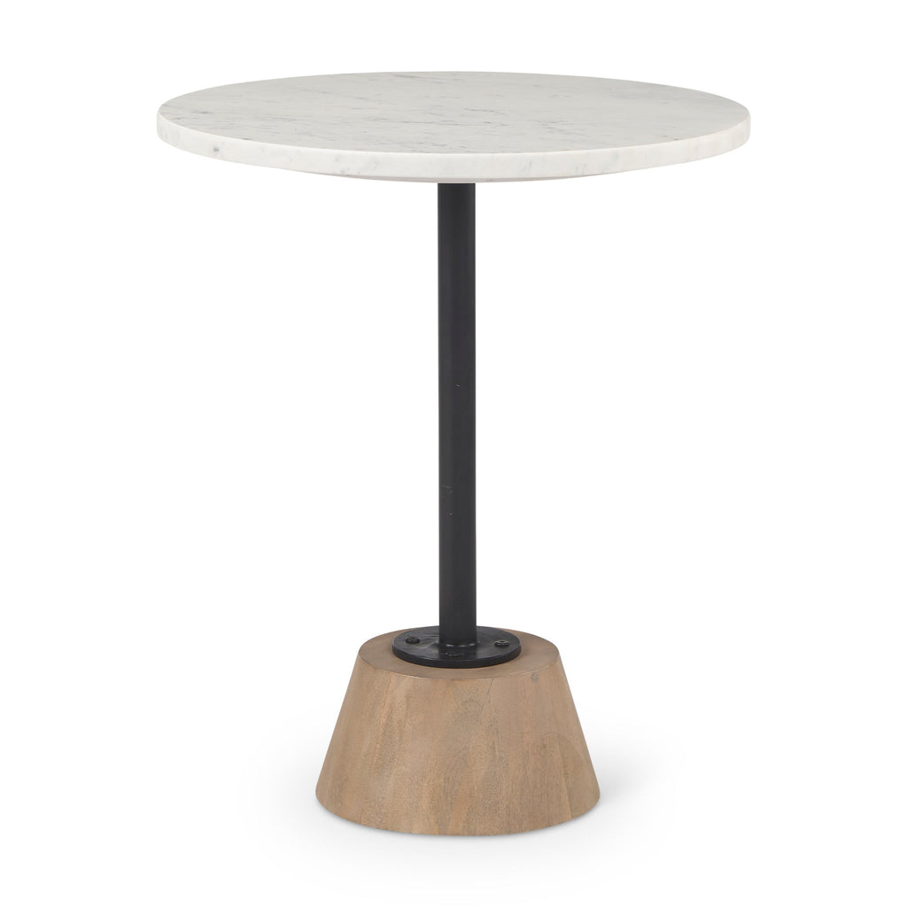 Mercana Maxwell 20" x 20" x 24" Stone Side Table