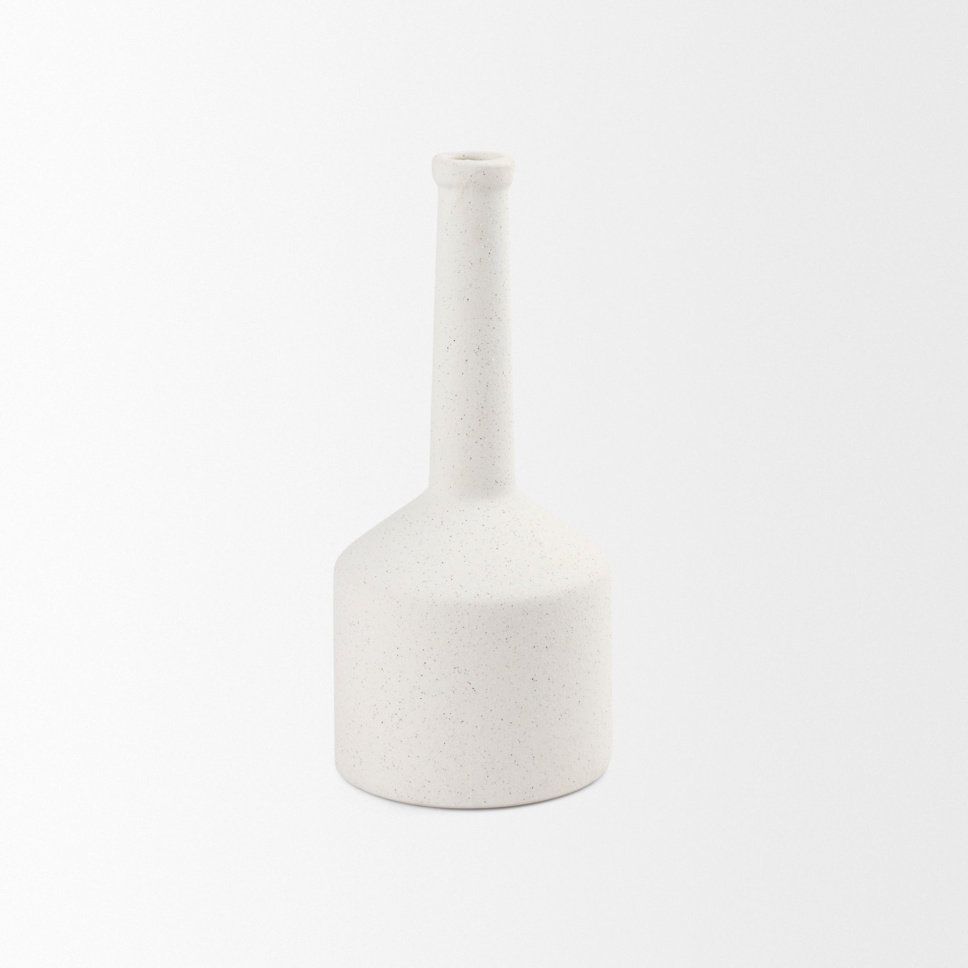 Mercana Burton 5.5" x 5.5" x 12.6" Ceramic Jug Vase