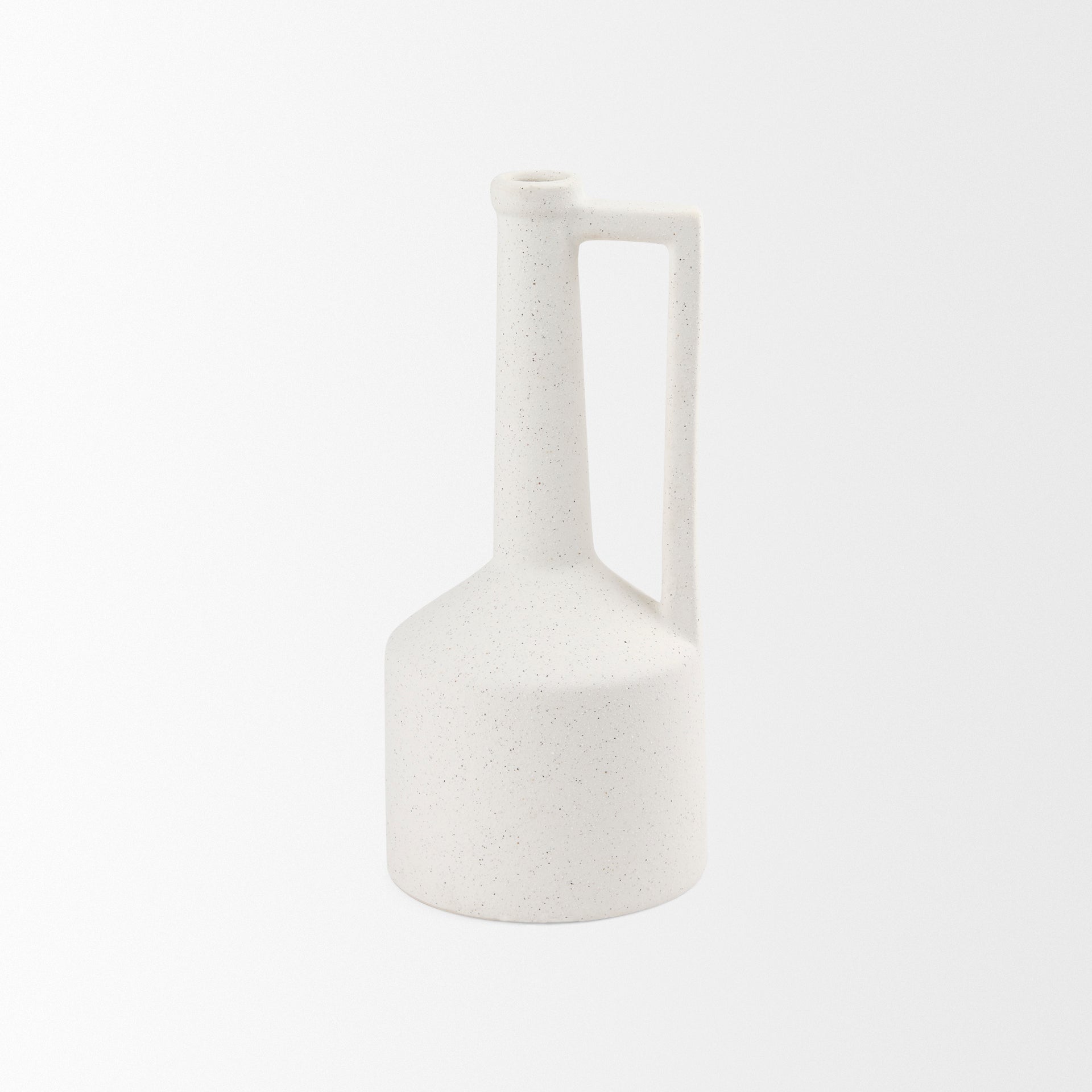 Mercana Burton 5.5" x 5.5" x 12.6" Ceramic Jug Vase