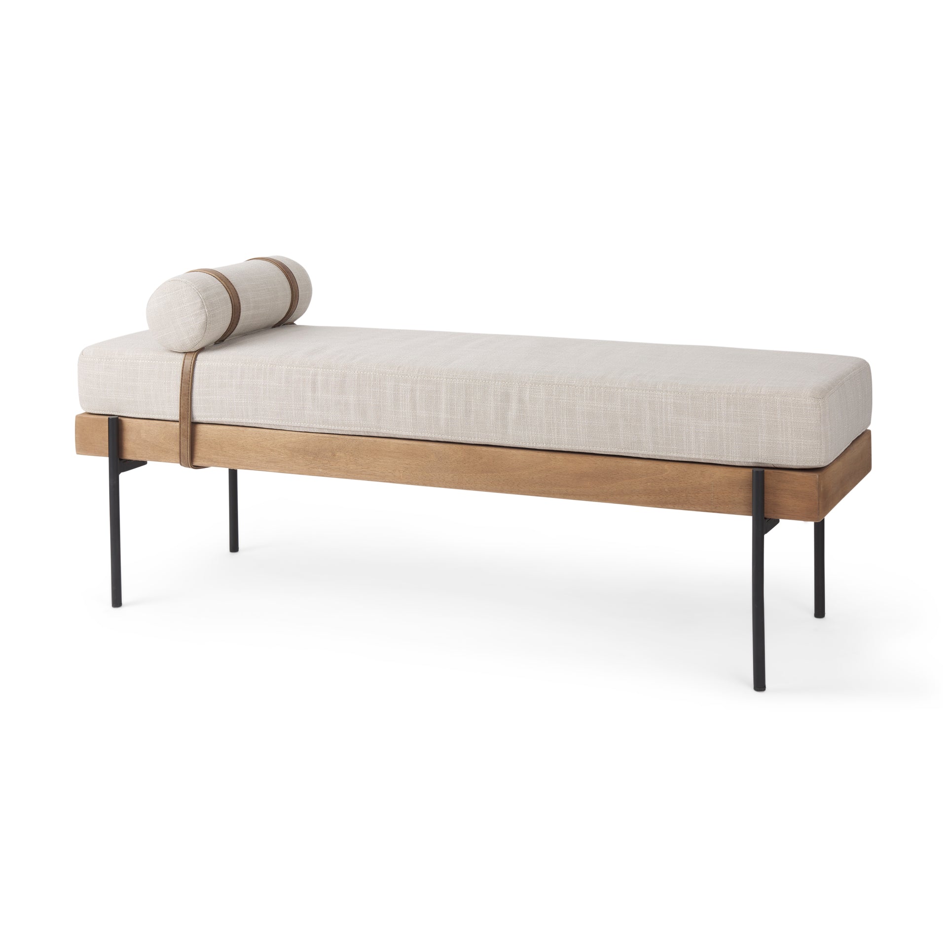 Mercana Colburne 55.1" x 16.1" x 13.4" Upholstered Bench