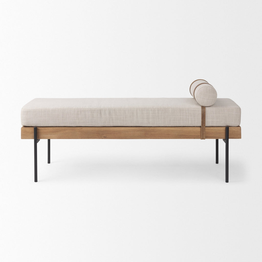 Mercana Colburne 55.1" x 16.1" x 13.4" Upholstered Bench