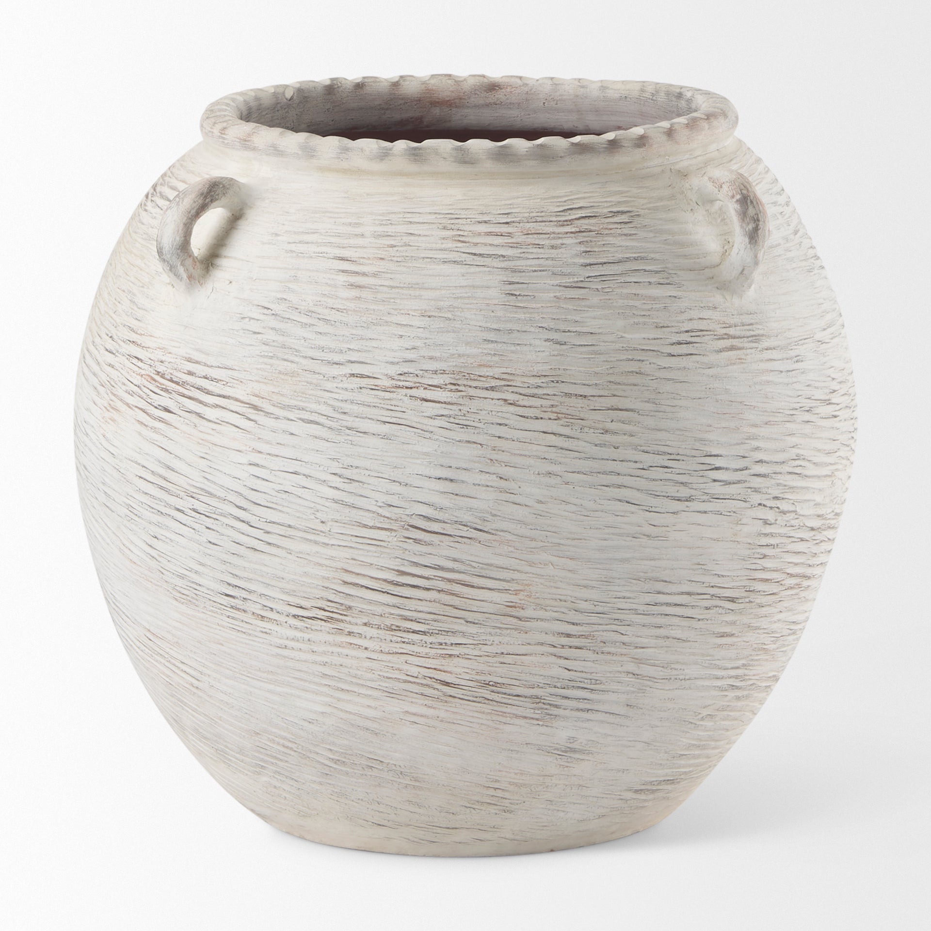 Mercana Misha 25.2" x 25.2" x 22.4" Ceramic Floor Vase