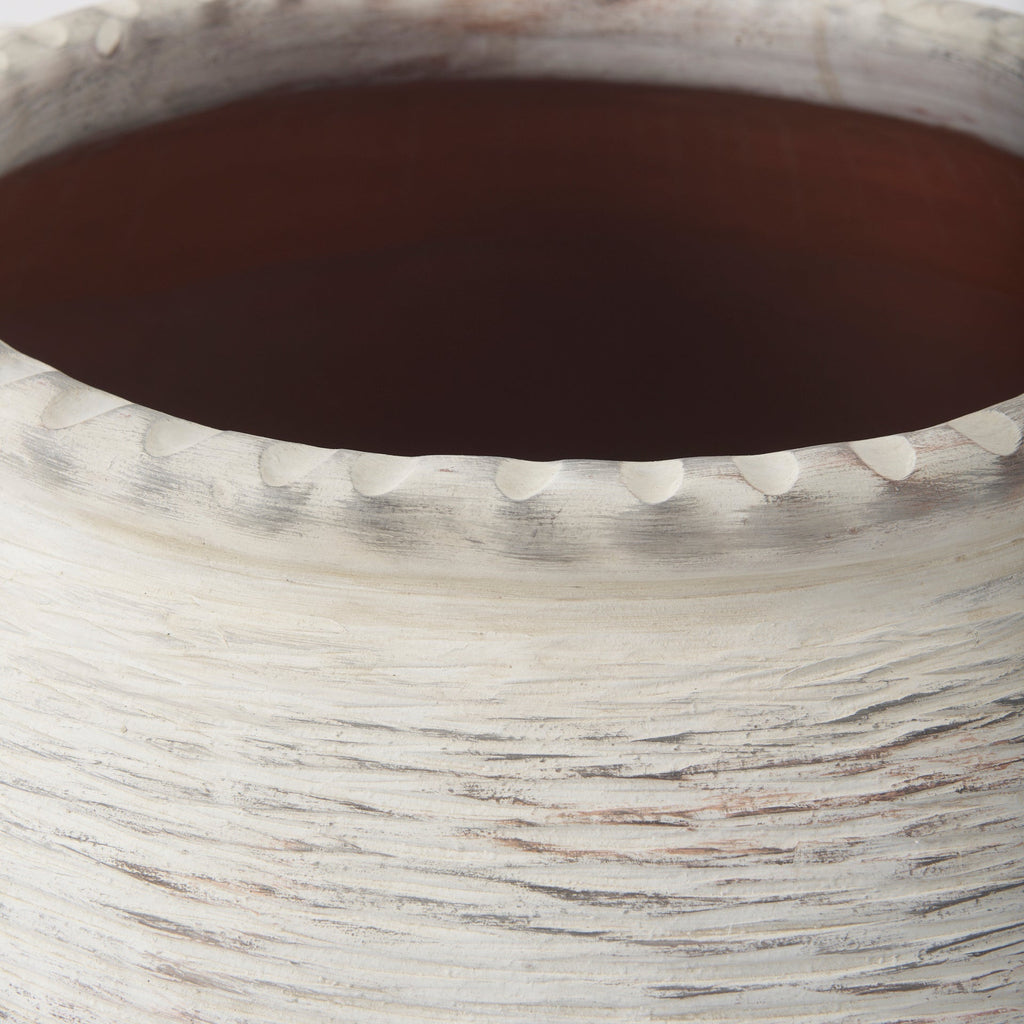 Mercana Misha 25.2" x 25.2" x 22.4" Ceramic Floor Vase