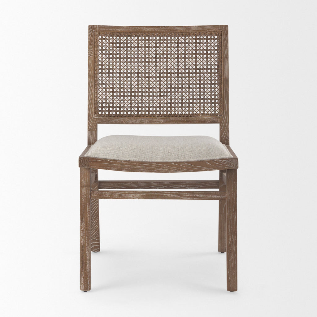Mercana Wynn 20.5" x 24.6" x 34.1" Solid Wood Dining Chair (Set of 2)