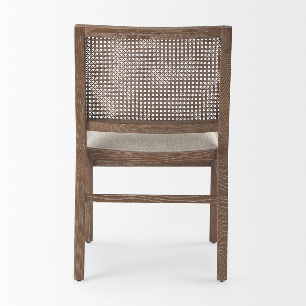 Mercana Wynn 20.5" x 24.6" x 34.1" Solid Wood Dining Chair (Set of 2)