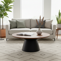 Mercana Mitchell 40" x 40" x 16.5" Solid Wood Coffee Table
