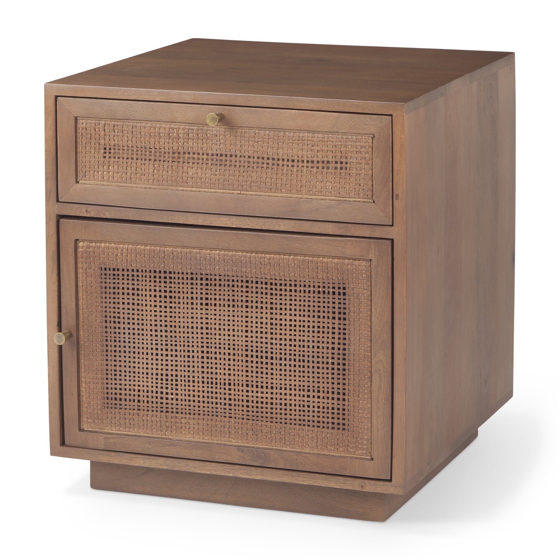 Mercana Grier 19" x 19" x 21" Solid Wood Side Table