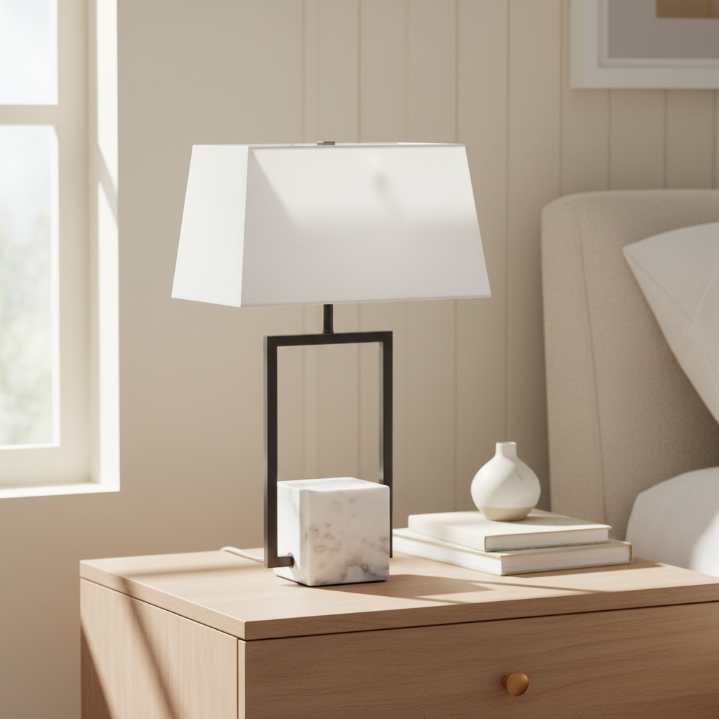 Mercana Peyton 14" x 9" x 26.2" Table Lamp