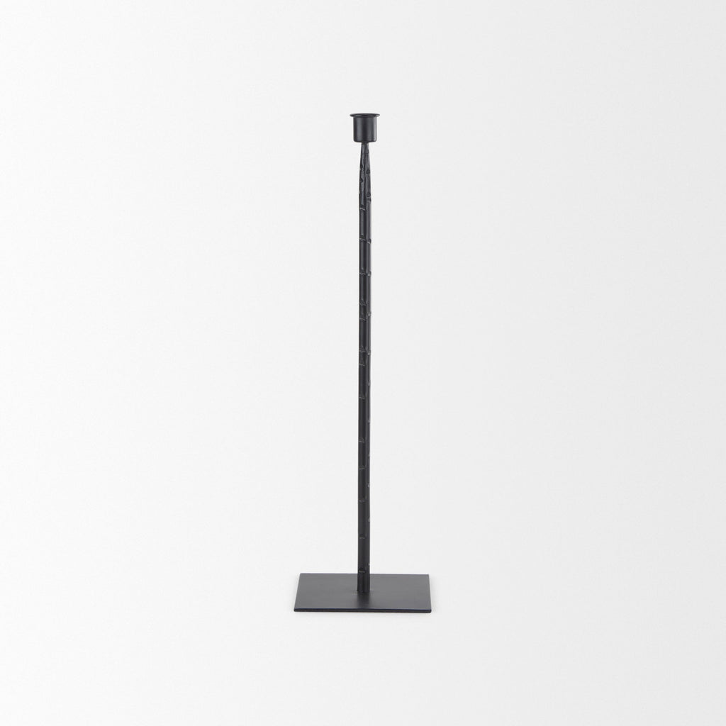 Mercana Porter 5" x 5" x 18" Metal Candle Holder